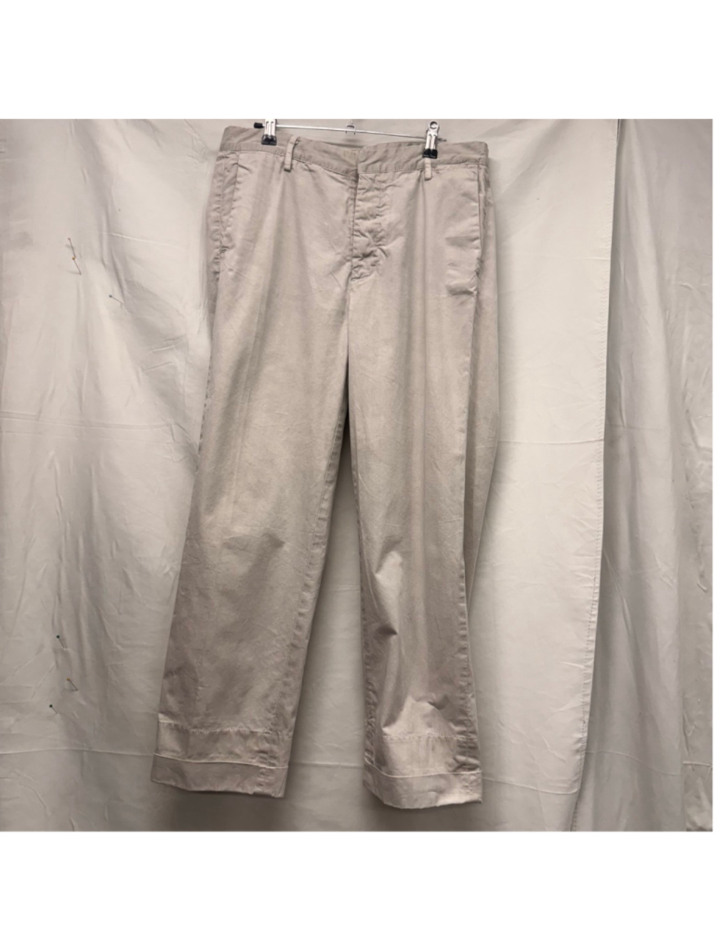 Women's JAMES PERSE Straight Leg Pants Size 27 Beige